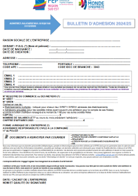 Adhésion FEP SUD EST